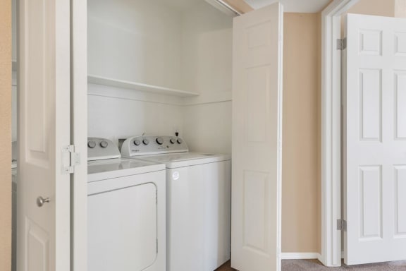 In-home Washer and Drier at Apartments ABQ