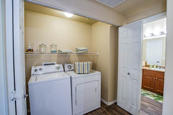 Washer and Dryer at Spacious Las Vegas Apartments Near Nellis AFB