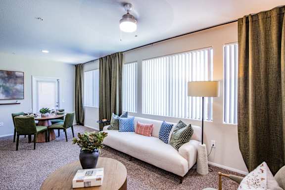 Spacious Living Room at Centennial at 5th Apartments in North Las Vegas