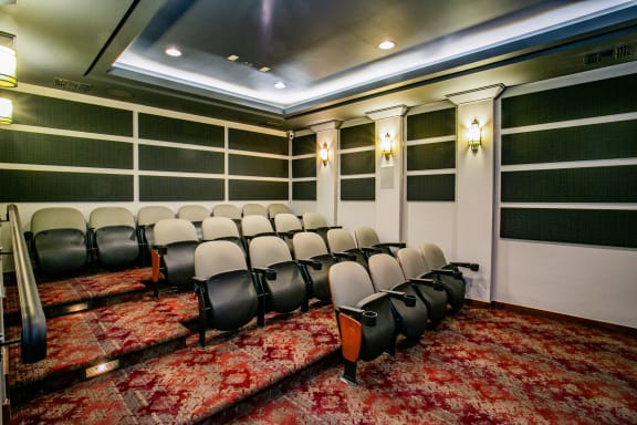Casas Adobes AZ Apartments with Large Resident Movie Theater with Surround Sound
