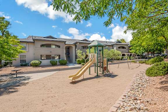 Kids Playground at Safe Apartments for Rent in Albuquerque