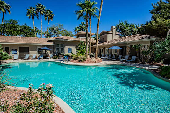 Resort-Style Swimming Pool at 85308 Apartments Near Peoria, AZ