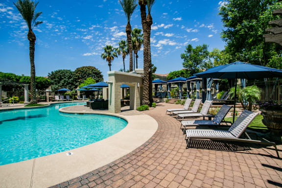 Avondale AZ Apartments with Lagoon Style Pool & Private Cabanas
