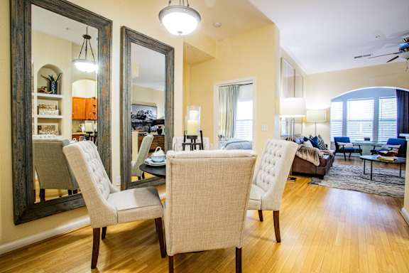 Separate Dining Area at Phoenix Apartment Near 101 Loop