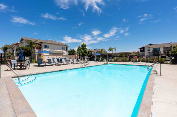 our resort style swimming pool is near our apartments