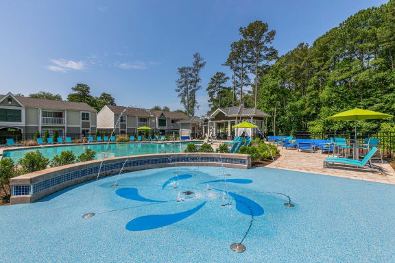 Secured Swimming Pool at Linkhorn Bay Apartments, Virginia Beach, Virginia