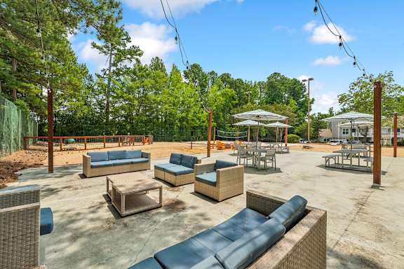 Outdoor Lounge at Chapel View, Chapel Hill