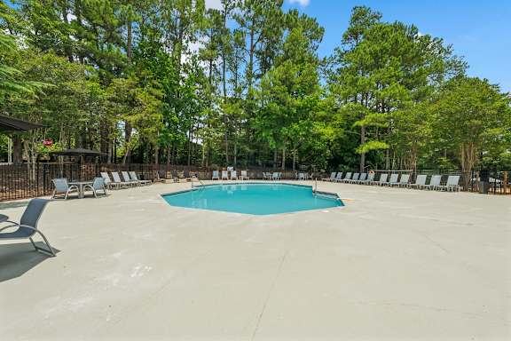 A large swimming pool at Chapel View, North Carolina