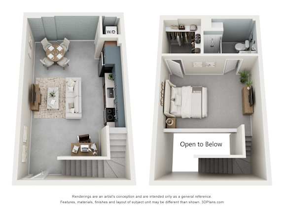 1 bed 1 bath B at The Carousel Apartments, Richmond, 23220