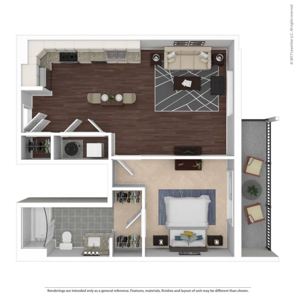 A2.1 Floor Plan at East 51 At Rocketts Landing, Richmond, VA