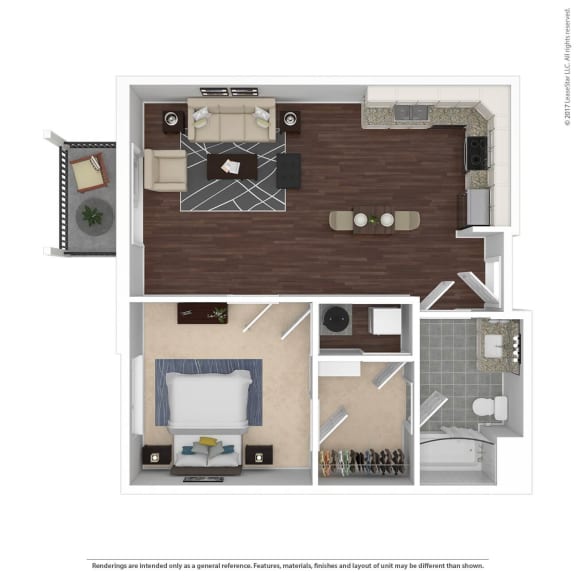 A2 .4 Floor Plan at East 51 At Rocketts Landing, Virginia