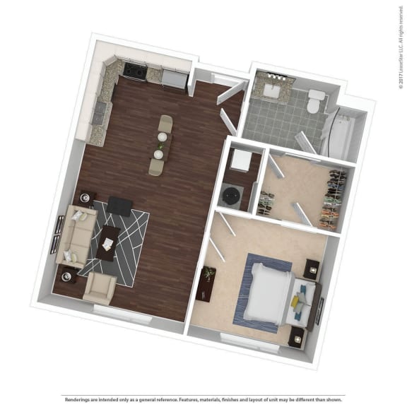 A2 Floor Plan at East 51 At Rocketts Landing, Richmond