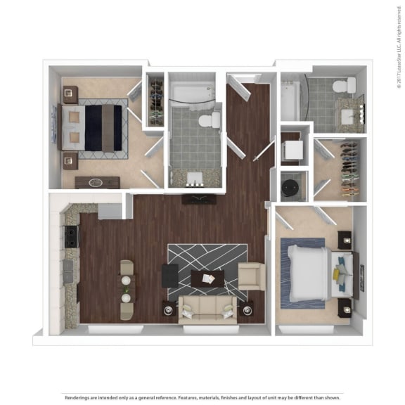B2.1 Floor Plan at East 51 At Rocketts Landing, Richmond, 23231