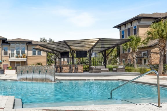 take a dip in our resort style swimming pool