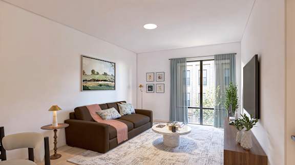 Living space at Poppy in Richmond, VA