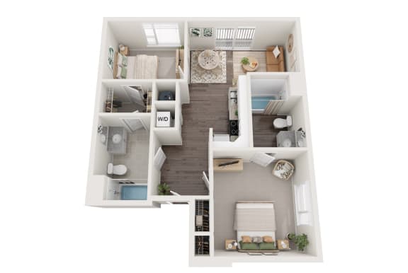 Westview Floor Plan at South 16 At The Bridges, Roanoke