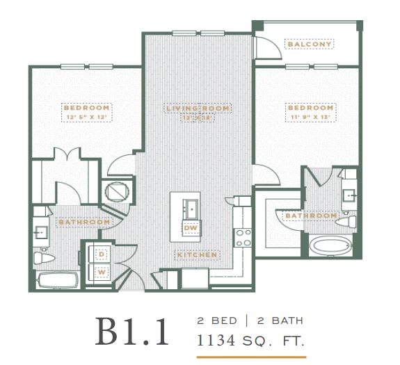 a floor plan of a home