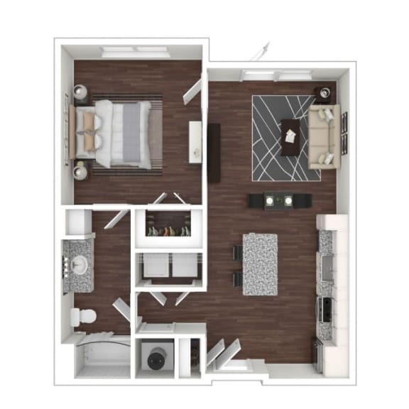Baton Rouge LA Apartments Dawson Park Floor Plans