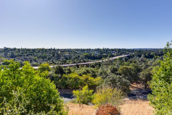 View from the property showing the Sacramento area and the American River.at Folsom Ranch, California, 95630