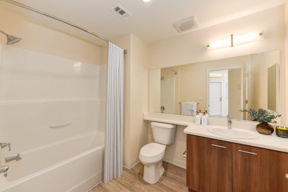 Bathroom at Addison Ranch Apartments, Petaluma, CA