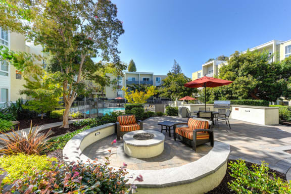 BBQ and Picnic Area at The Retreat at Walnut Creek, California