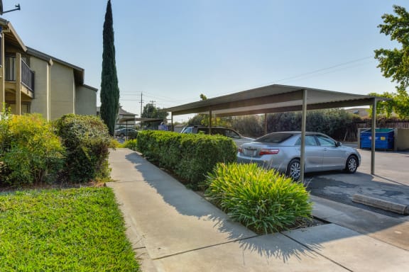 Carport Parking at Breckenridge Village Apartments, Sacramento, CA