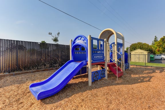 Community playground at Breckenridge Village Apartments, California