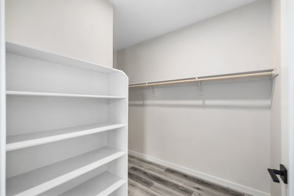 Large Extended closet for the Plan D