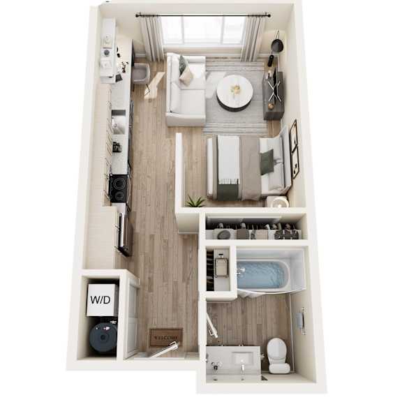 A small bathroom with a toilet, sink, and bathtub.