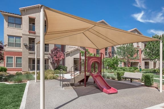 Covered Playground  at Sonata Apartment Homes, Las Vegas, Nevada