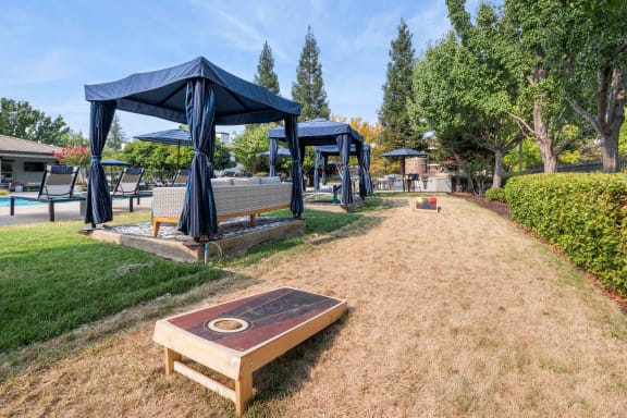 Resort Style Pool and Sun Deck at Ascent at the Galleria in Roseville, California