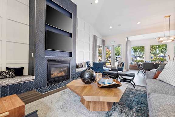 Updated Clubhouse at Ascent at the Galleria in Roseville, California