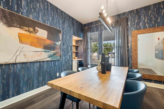 Updated Study Room at the Ascent at the Galleria in Roseville, California