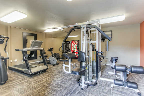 State of the Art Fitness Center at Chatsworth Pointe Apartments