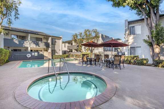 Sparkling Spa at Twenty 2 Eleven Apartments, CA, 91306