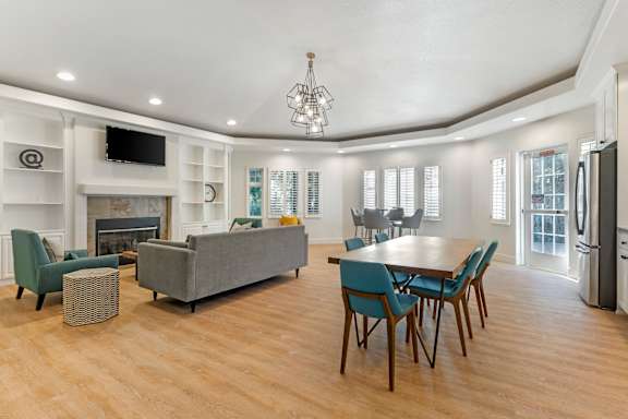 Large Clubhouse at Renaissance Apartments in Santa Rosa, California