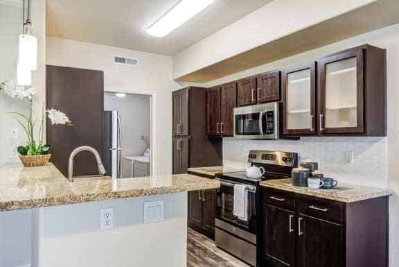 Granite Countertop at Harvest Park Apartments