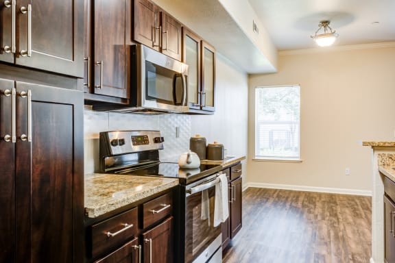 Stainless Steel Range and Microwave