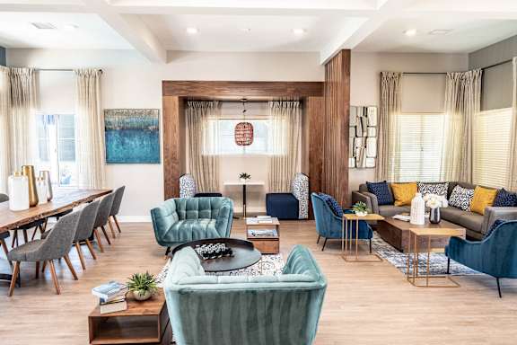 Common Lounge Area at The Summit at Chino Hills, Chino Hills, CA, 91709