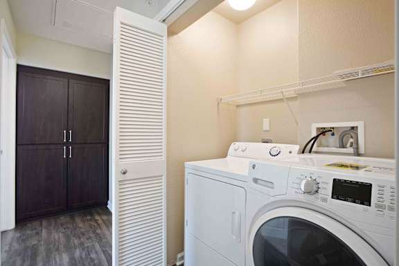 Full-Sized Washer and Dryers at Renaissance Apartments in Santa Rosa, California
