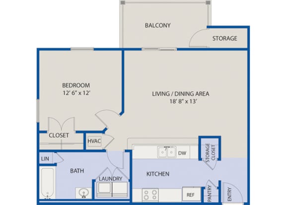 1 Bedroom Phase I at Aspen Lakes Apartments, Indianapolis, IN, 46217