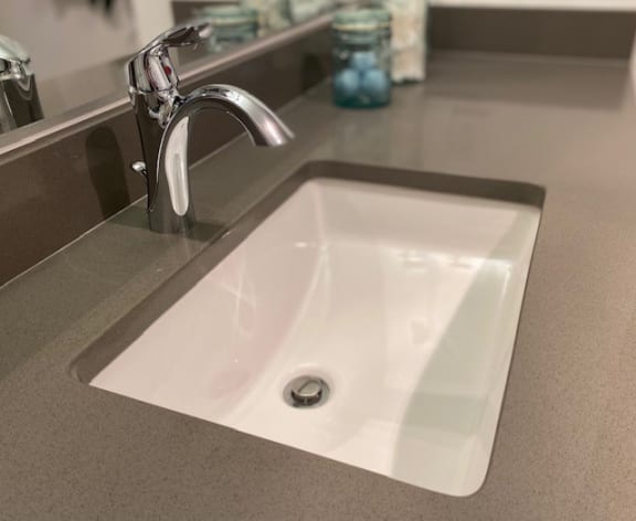 Bath Undermount Sinks at Kelsey Ridge, Bellevue, Washington