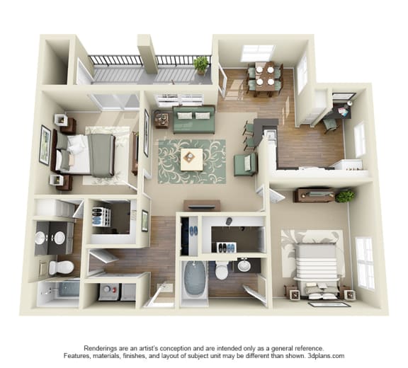 Greyson's Gate Apartments in North Dallas, TX offers 1,2 & 3 bedroom apartment homes.