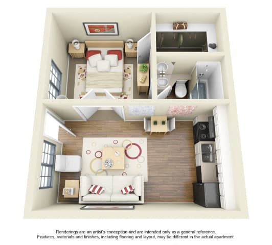La Hacienda offers Studio, 1 & 2 Bedroom Apartments in Tucson, AZ!