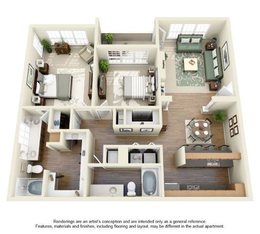 Turnberry Isle Apartments in Dallas, TX offers 1,2 and 3 Bedroom Apartment Homes.
