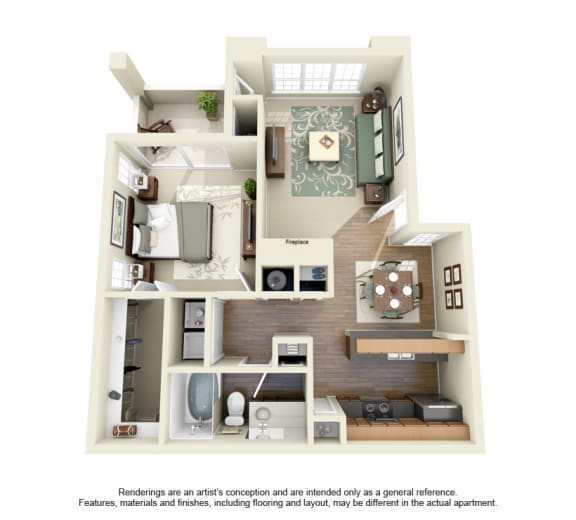 Floor Plan  Turnberry Isle Apartments in Dallas, TX offers 1,2 and 3 Bedroom Apartment Homes.