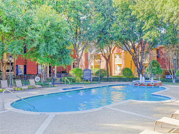 Pool outside of SaddleBrook