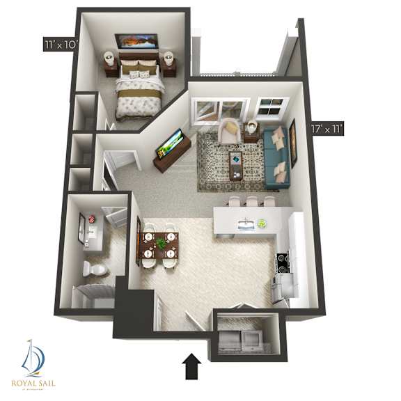 Cutter Floor Plan