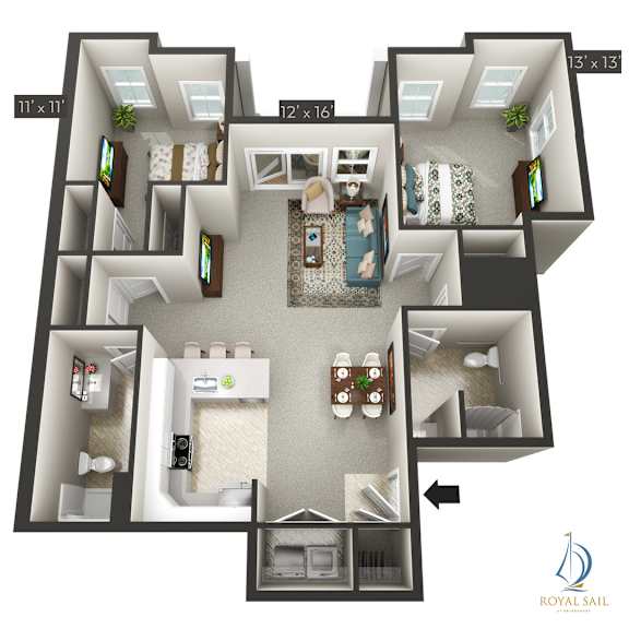 Moonraker Floor Plan