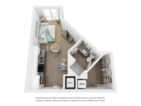 S7 Floor Plan at Link Apartments® H Street, Washington